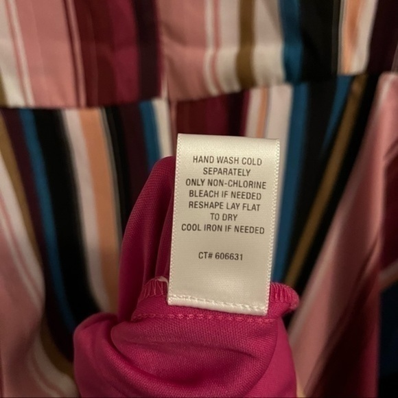 COPY - NWT Roz & Ali Dressbarn sleeveless v-neck surplice wrap dress - Picture 11 of 11